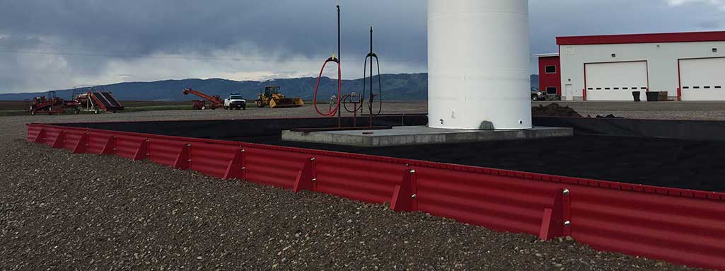 Sioux Secondary Red Painted Containment System